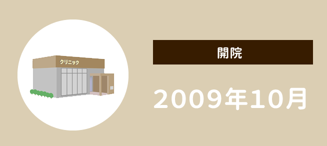 【開院】２００９年１０月